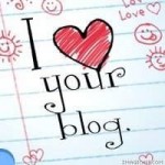 I love your blog award